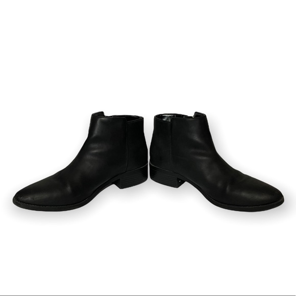 Expression Vegan Leather Zipper Ankle Boot - Picture 13 of 14